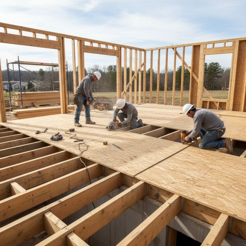 Attic Subfloor Installation in Conroe, TX