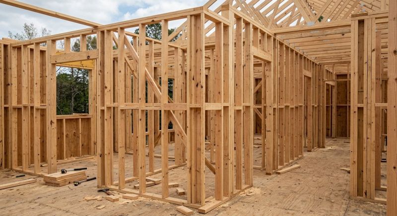 Bedroom Framing in Kansas City, KS